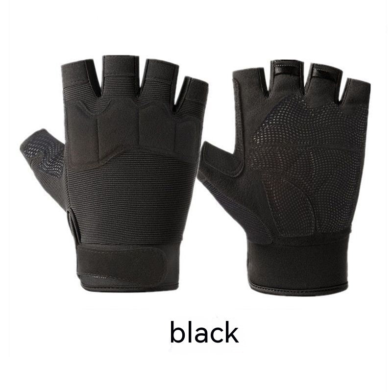 Men's And Women's Camouflage Short Finger Outdoor Sports - Gym - Bicycle - Motorcycle Riding Gloves & More..