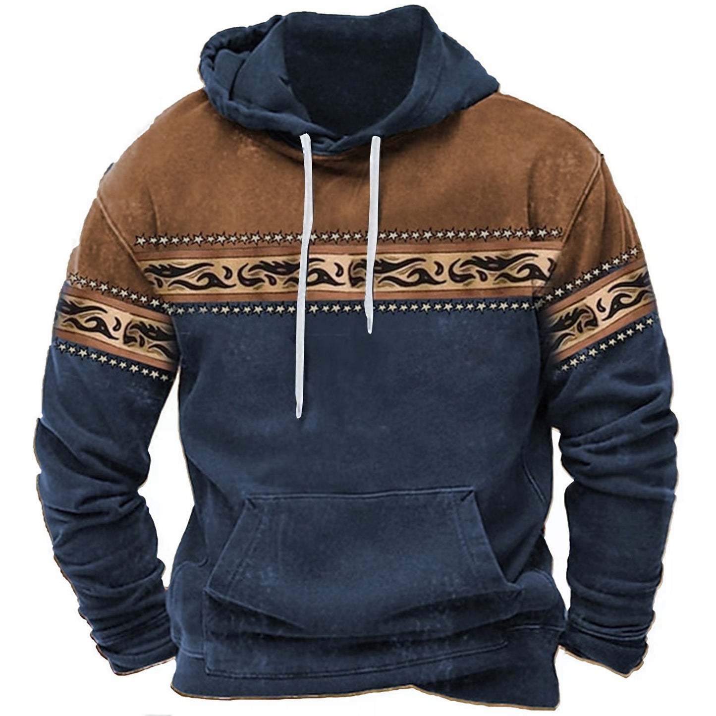 Men's Totem 3D Fashion Design Hoodie