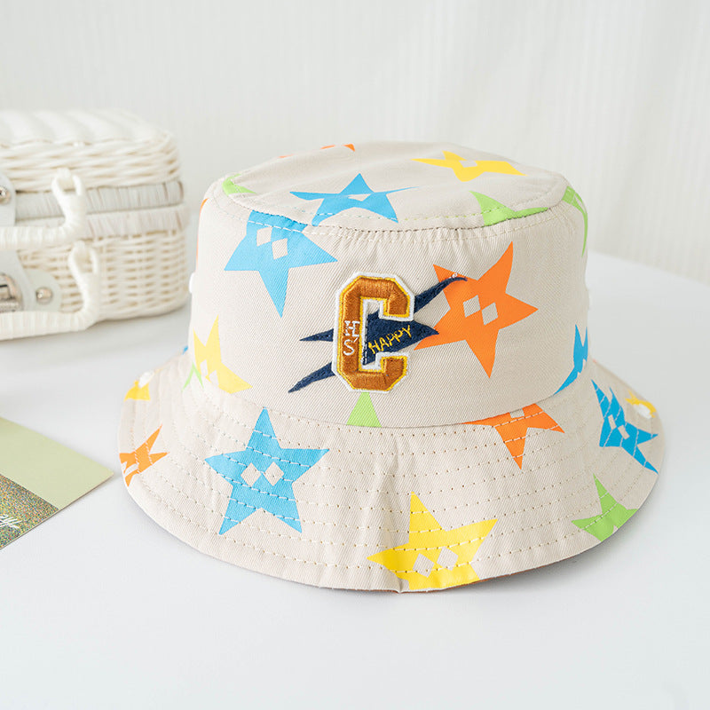 Bucket Hat for Children Thin Material worn in Spring - Summer - Fall  that's a Sun-proof Protection Hat