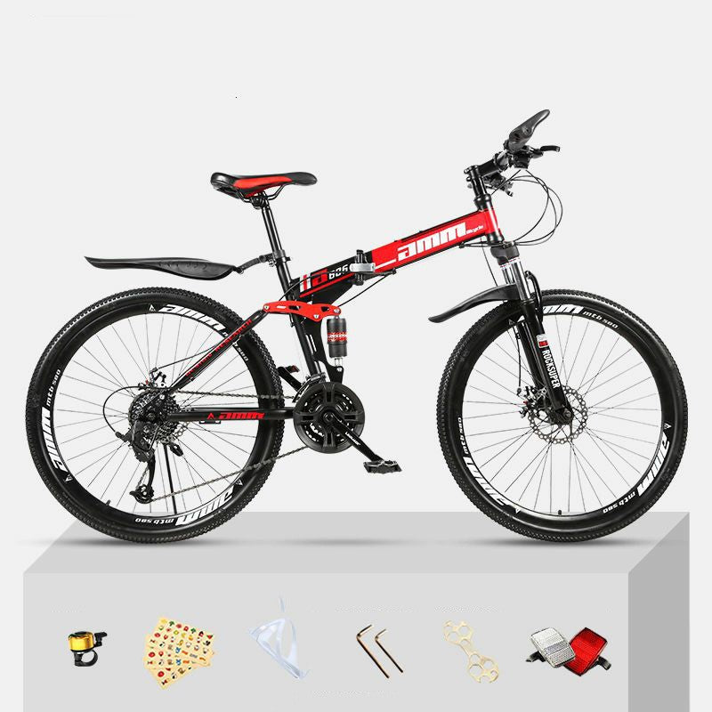 Dual Shock Absorbing Off-road Multiple Speed Racing Bike