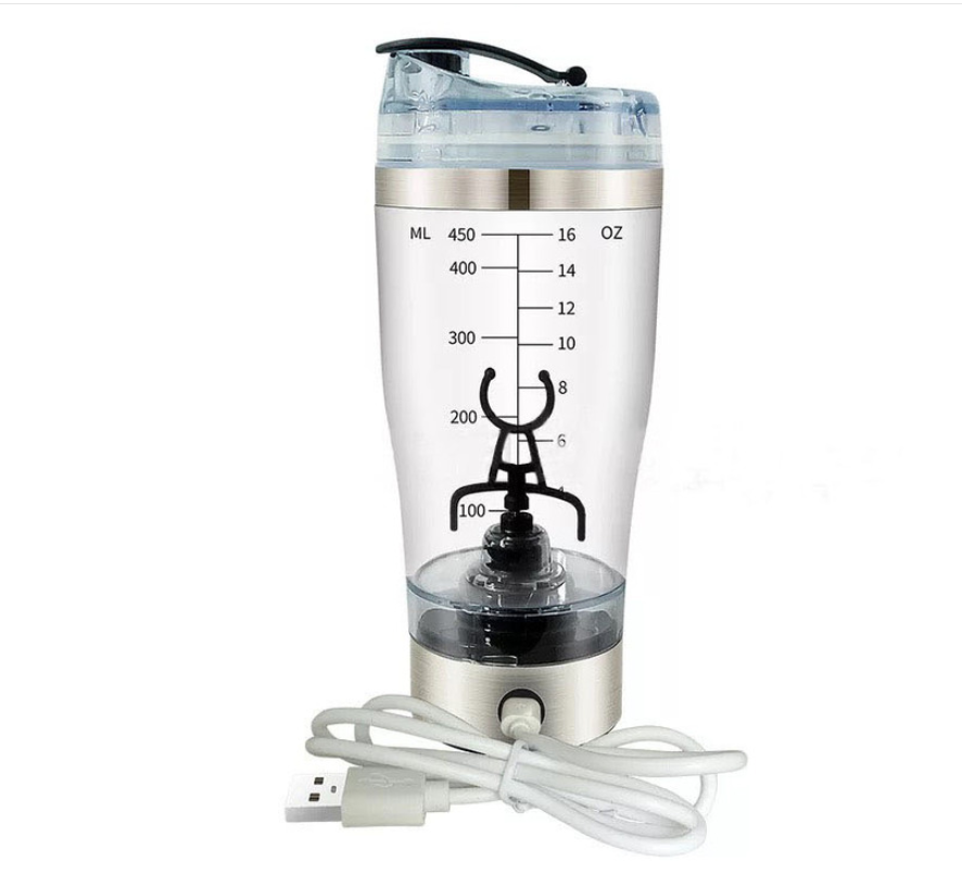 Home or Gym Drink Mixer - Electric Protein Shake Stirrer - USB Shake Bottle Milk - Coffee - All Drinks Blender Charging Electric Shaker Cup