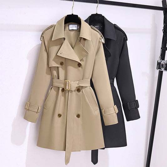 Women's Fashion Short Trench Coat