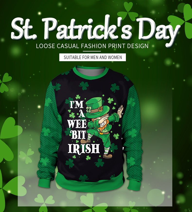 St Patrick's Holiday Apparel New Line Spring Pullover Sweaters