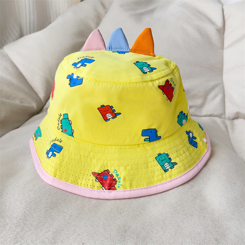 Bucket Hat for Children Thin Material worn in Spring - Summer - Fall  that's a Sun-proof Protection Hat