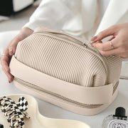 Cream Toast Makeup Bag Large Capacity