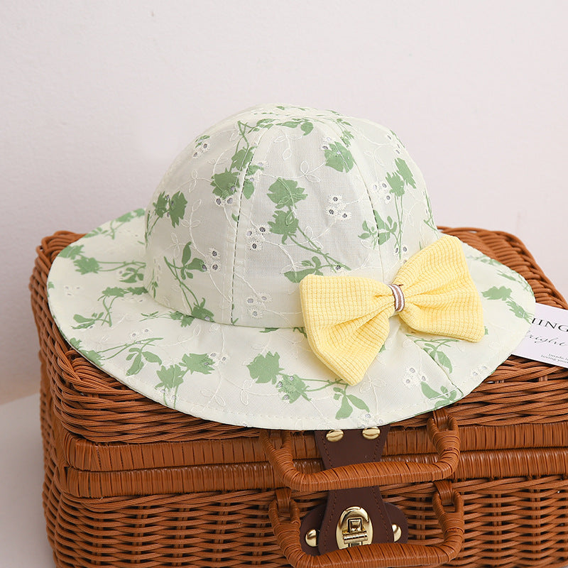 Bucket Hat for Children Thin Material worn in Spring - Summer - Fall  that's a Sun-proof Protection Hat