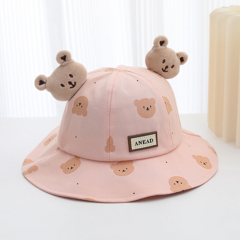 Bucket Hat for Children Thin Material worn in Spring - Summer - Fall  that's a Sun-proof Protection Hat