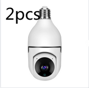 Wi-Fi CAMERA 1080P Bulb 4X Zoom - Home 5G Video Alarm Monitor