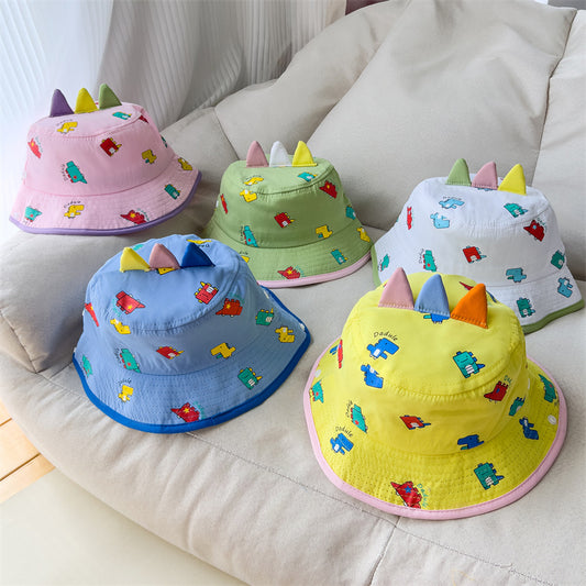 Bucket Hat for Children Thin Material worn in Spring - Summer - Fall  that's a Sun-proof Protection Hat