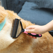 Dog And Cat Dual Purpose Comb For Removing Floating Hair And Dead Knots