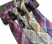 Paisley Pattern Men's Suit Tie